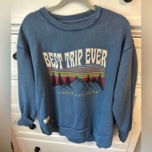 NWOT Simply Southern Sweatshirt